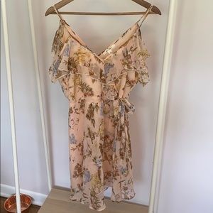 Floral Wrap Dress
